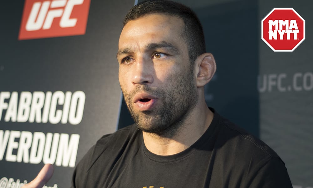 Fabricio Werdum UFC 216 Media Day MMAnytt