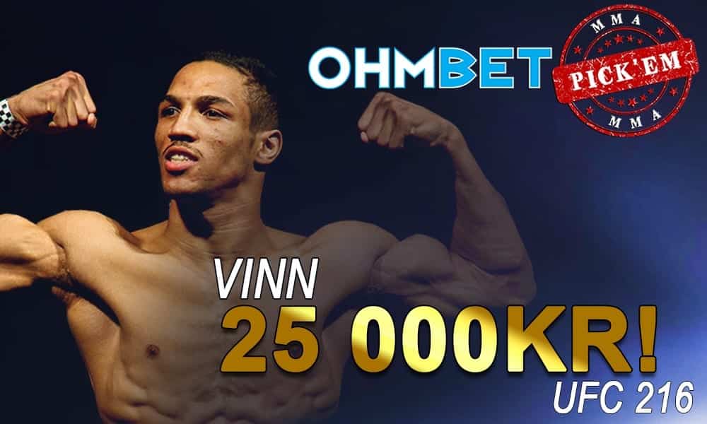 MMA Pick’Em MMAnytt Ohmbet UFC 216