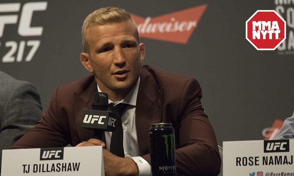 TJ Dillashaw UFC 217 presskonferens