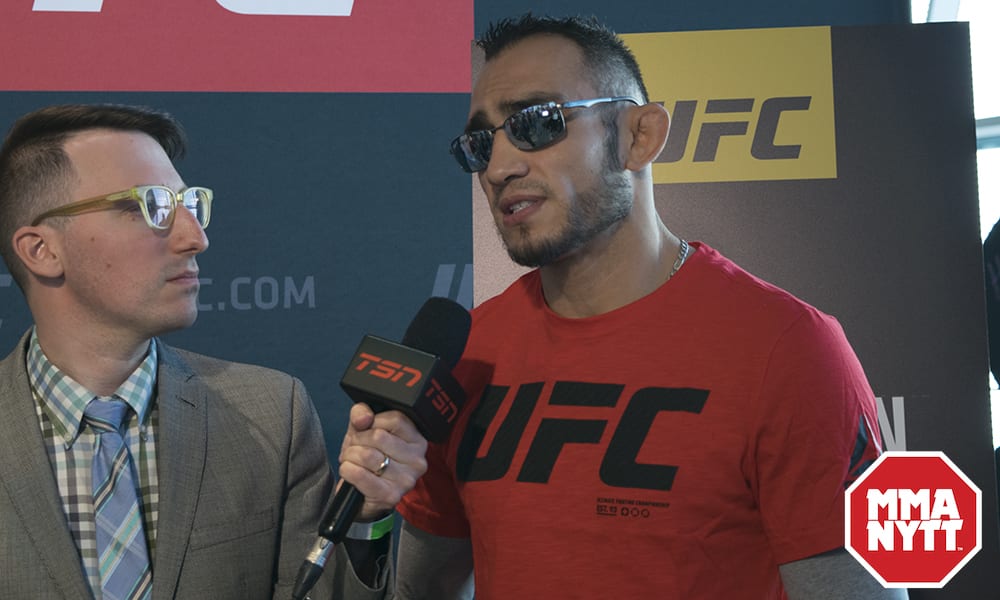 Tony Ferguson Media Day UFC 216 MMAnytt