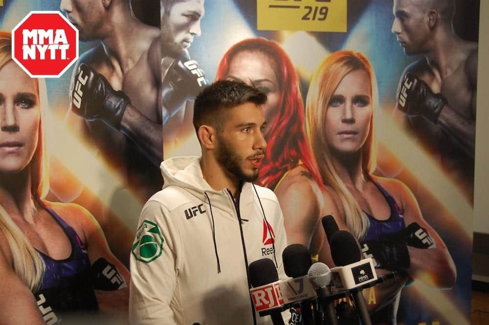 Matheus Nicolau UFC 219 MMA MMAnytt