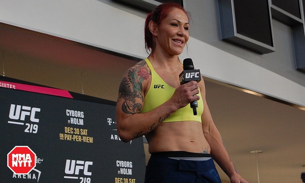 Cris Cyborg Open Workout Foto Stefan Romare