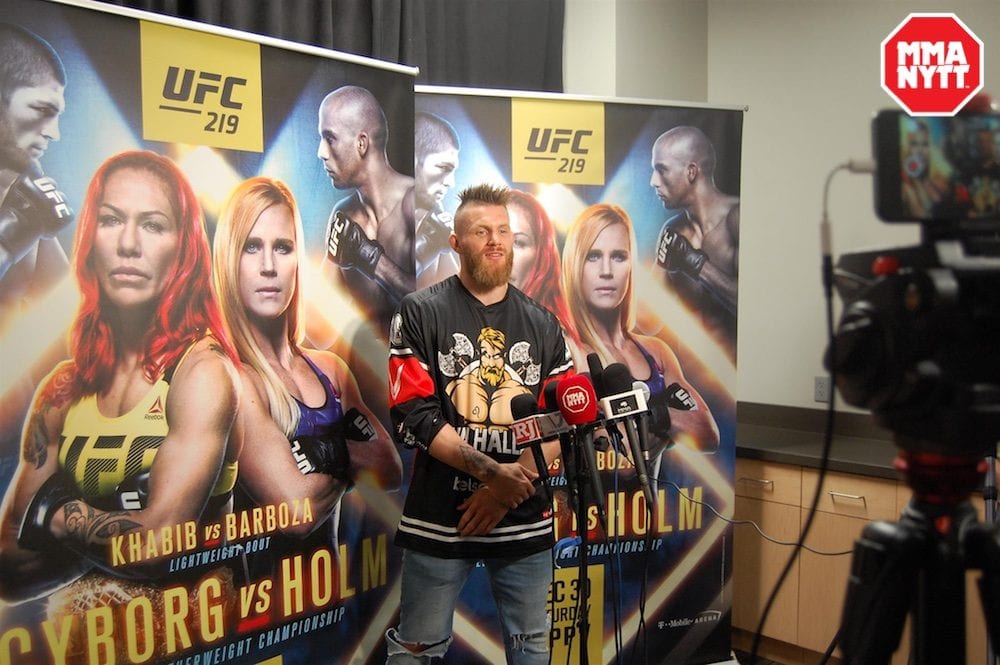 Emil Meek Valhalla UFC 219 UFC St Louis MMA MMAnytt