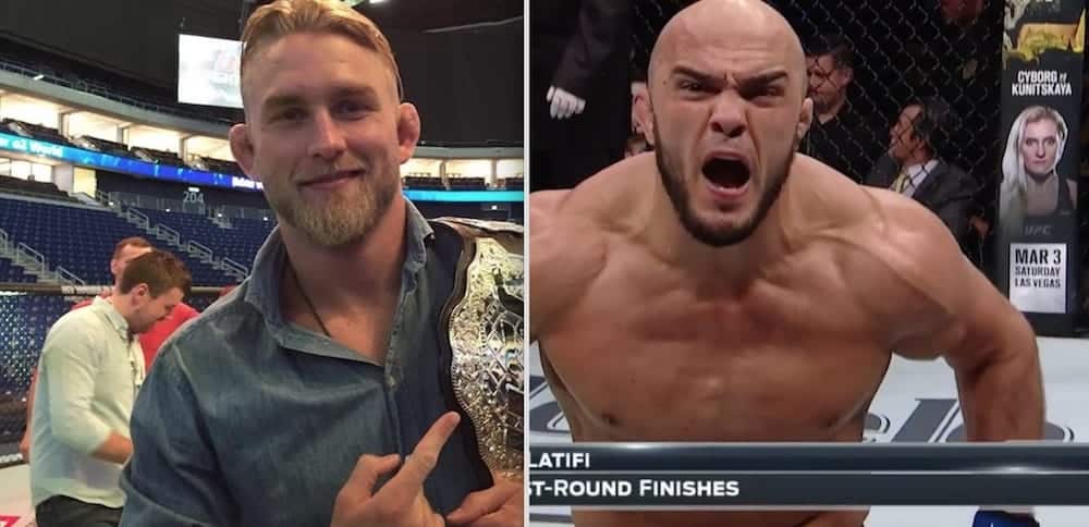 Alexander Gustafsson Ilir Latifi The Mauler The Sledgehammer Lyftkranen fran Rosengard UFC MMA MMAnytt