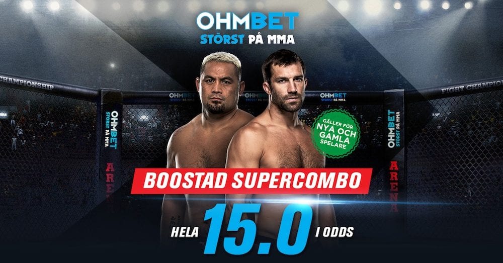 Luke Rockhold Mark Hunt UFC 221 Superodds Ohmbet MMAnytt