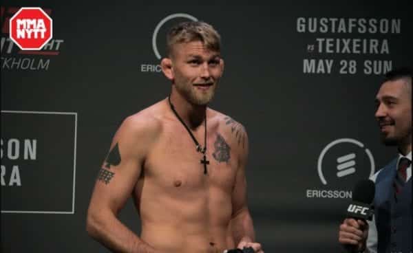 Alexander Gustafsson skada