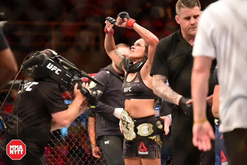 Amanda Nunes belt UFC 224 MMAnytt 2