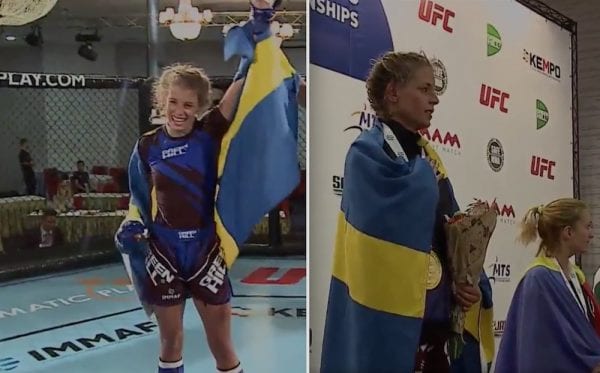 Anna Astvik IMMAF Euro 2018 MMA WMMA MMAnytt