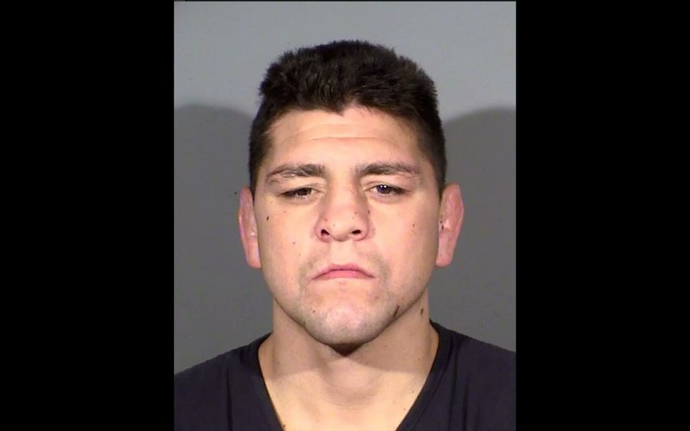 Nick Diaz Mugshot UFC MMA MMAnytt