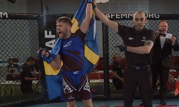 Renato Vidovic vinst 2 IMMAF EURO 2018