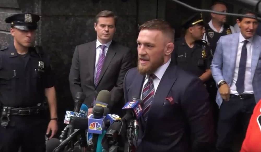 Conor McGregor Brooklyn Court The Notorious MMA UFC MMAnytt