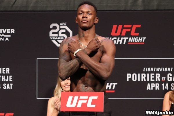 Israel Adesanya MMA UFC MMANytt