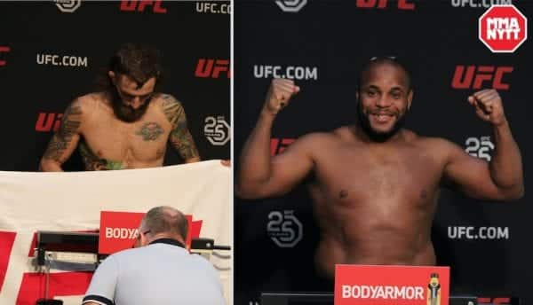 Michael Chiesa Daniel Cormier UFC 226 Weigh in MMA MMAnytt