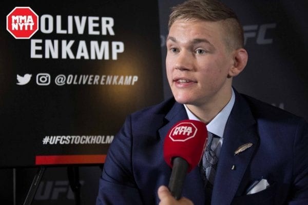 Oliver Enkamp UFC MMA MMAnytt