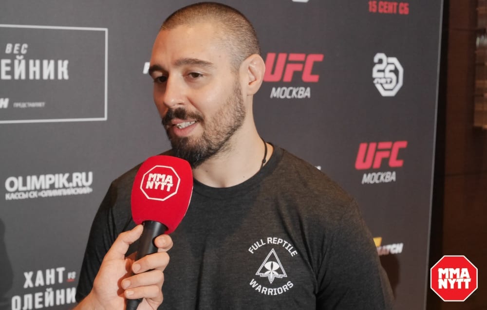 Dan Hardy media day