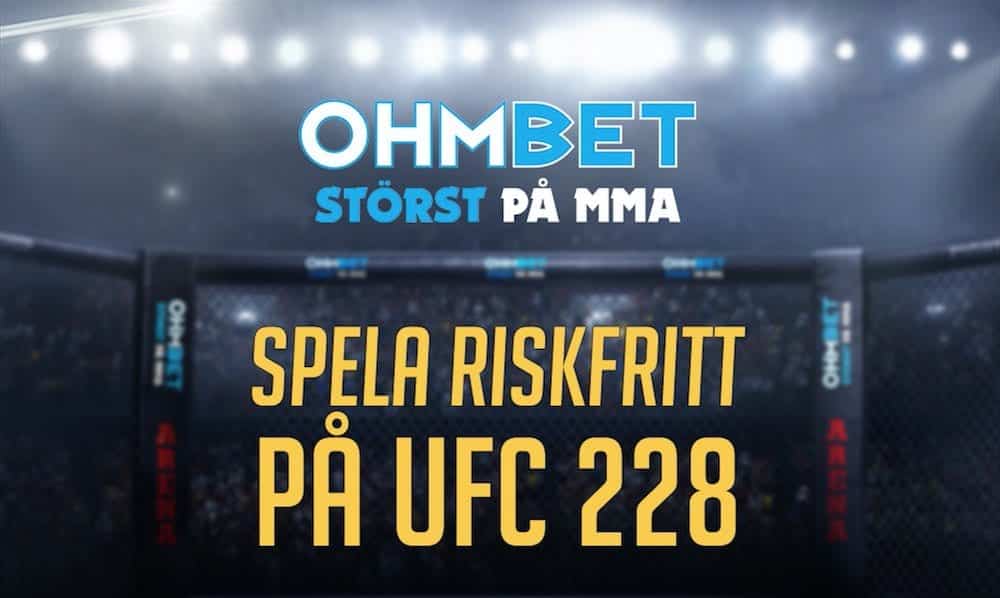 Riskfritt Spel Ohmbet UFC 228 MMAnytt