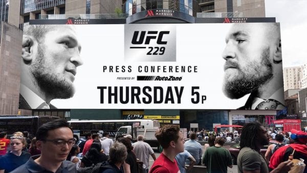 UFC 229 Khabib vs McGregor presskonferens