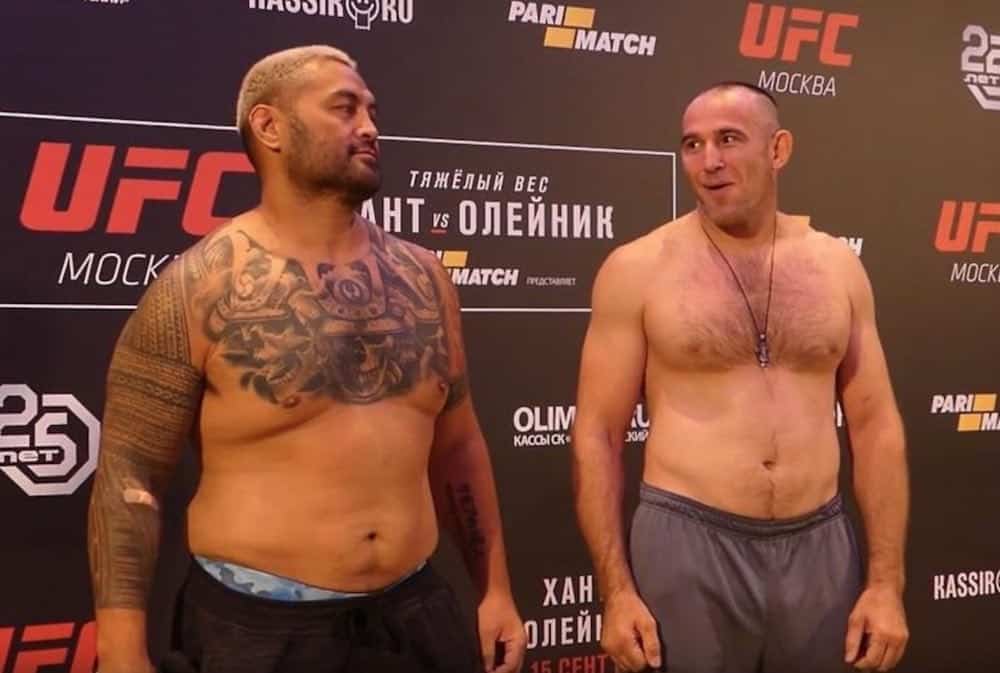 UFC Moscow Mark Hunt vs Aleksei Oleinik