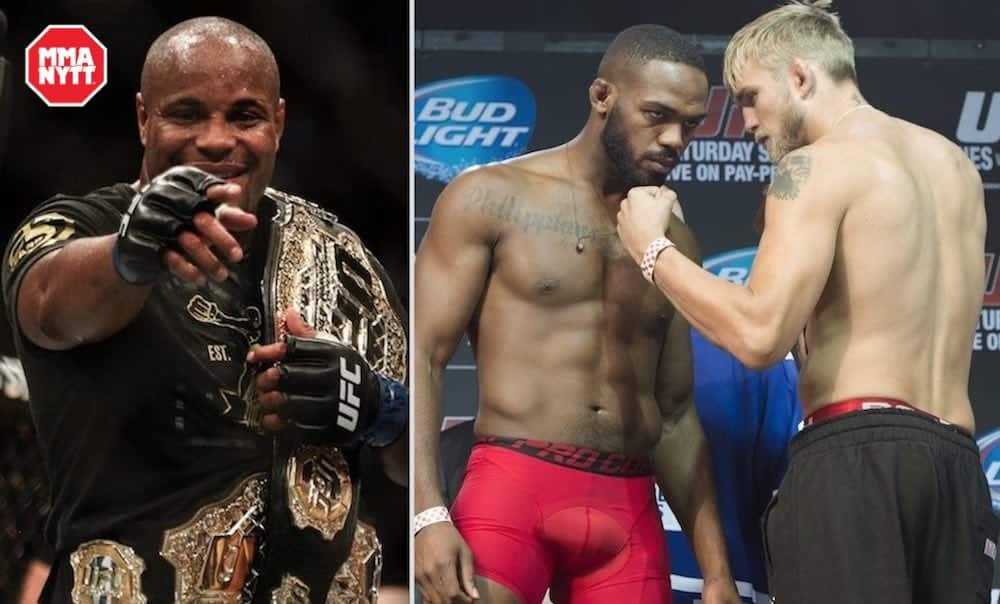 Daniel Cormier Jon Jones Alexander Gustafsson UFC MMA MMAnytt