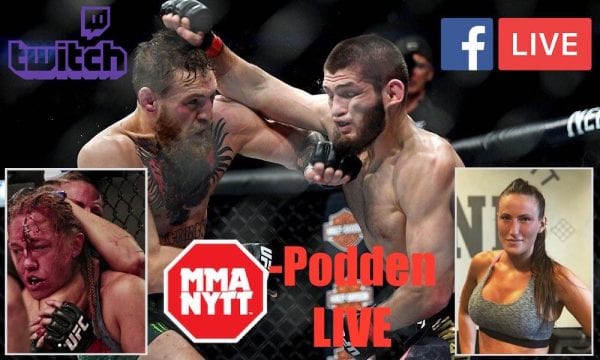 MManytt-podden #30 Bea Malecki TUF 28 UFC 229 Khabib vs McGregor