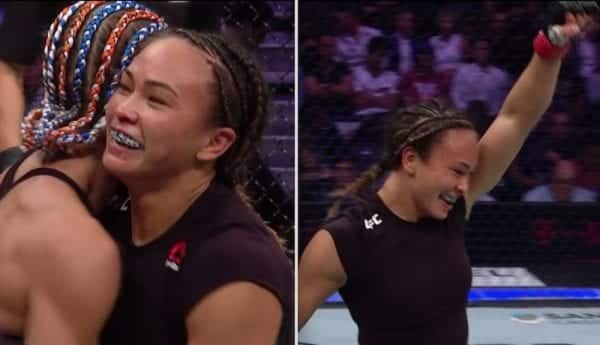 Michelle Waterson Felice Herrig UFC 229 MMA MMAnytt