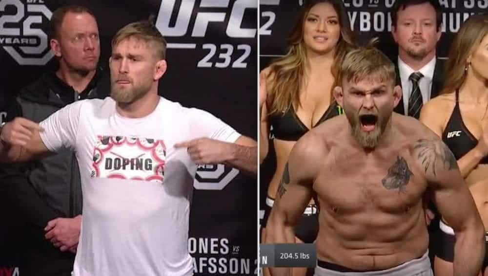 Alexander Gustafsson anti-doping