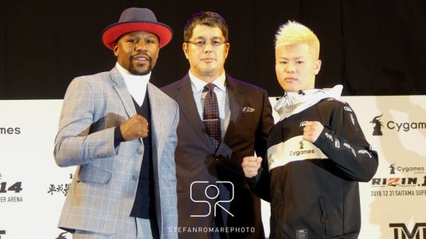 Floyd Mayweather and Tenshin Nasukawa 4