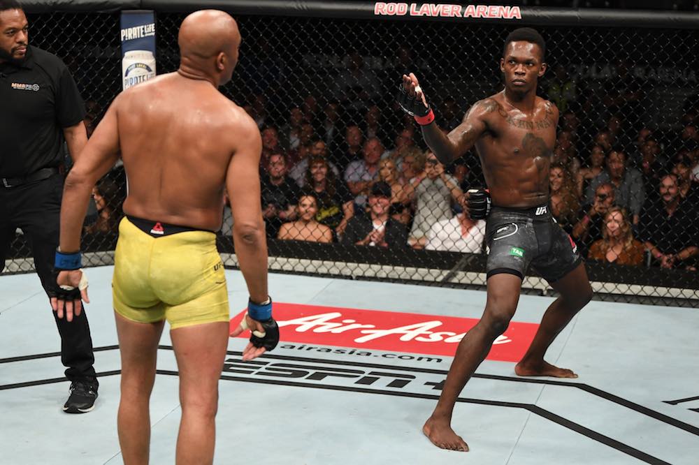 Israel Adesanya vs Anderson Silva UFC 234