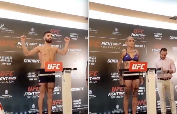 UFC Fortaleza Weigh In