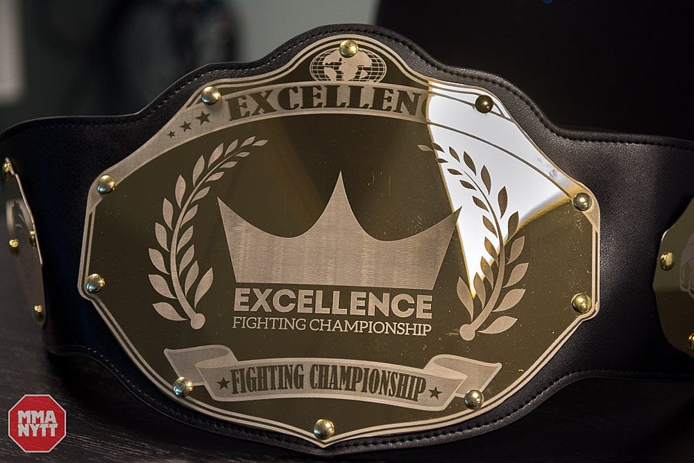 Excellence Fighting championship belt