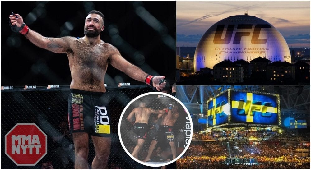 Rostem Akman Kurdimus Prime UFC Stockholm