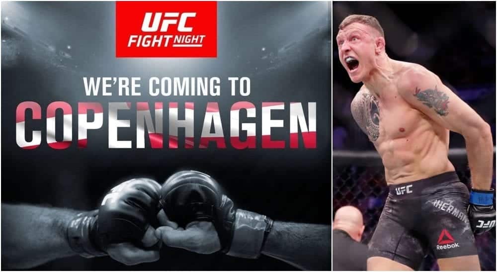 Jack Hermansson The Joker UFC Copenhagen Danmark