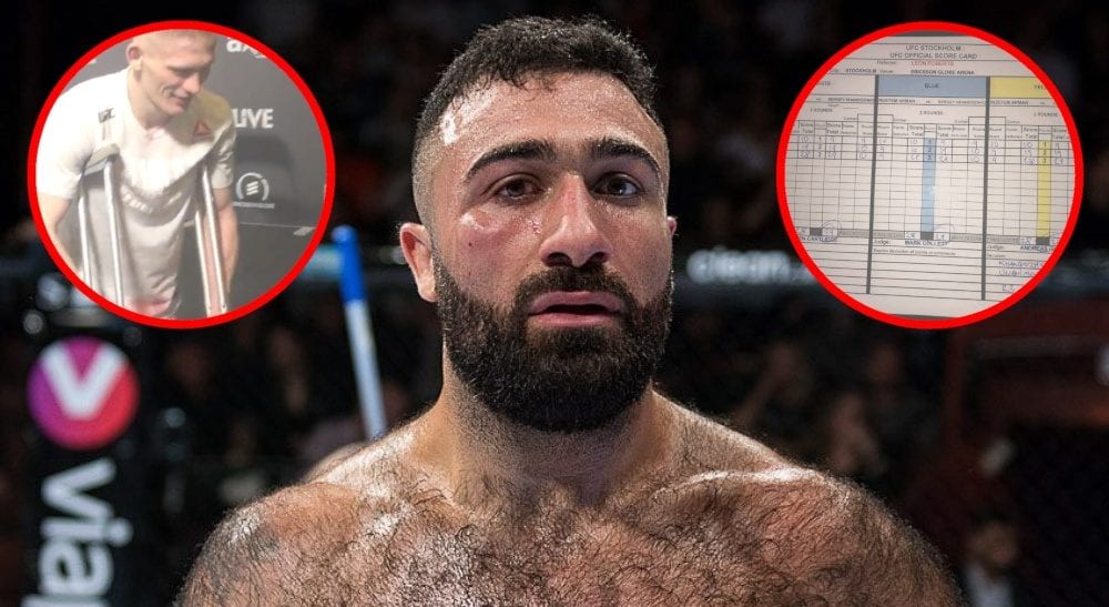 Rostem Akman Score Card UFC Stockholm MMANytt