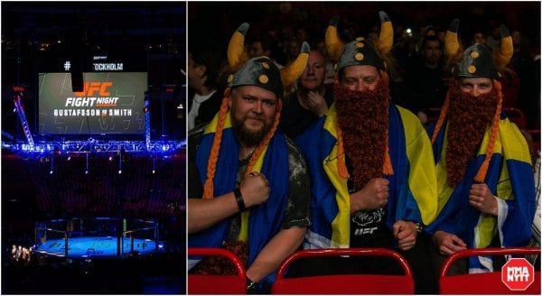 UFC Stockholm svenska MMA fans