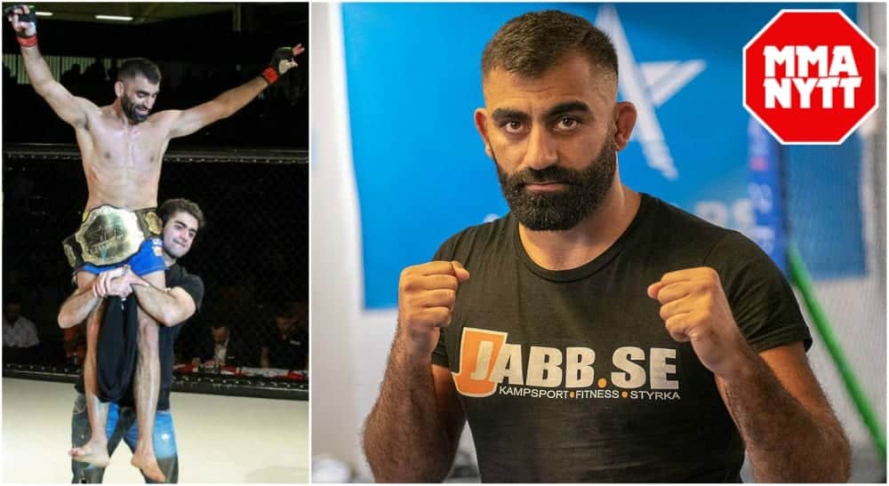 Mohammad Babadivand MMA-comeback Foto MMAnytt