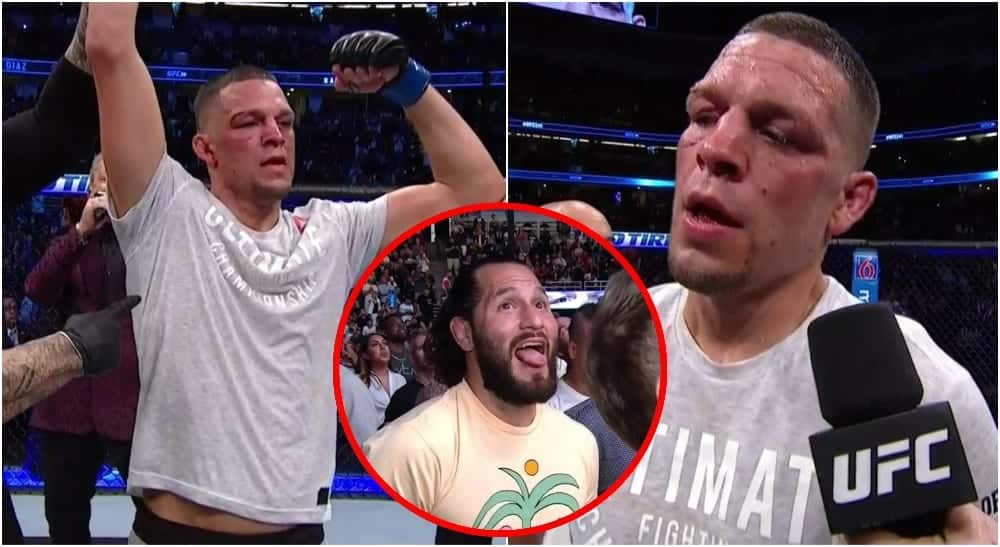 Nate Diaz Jorge Masvidal UFC 241 Foto Viaplay