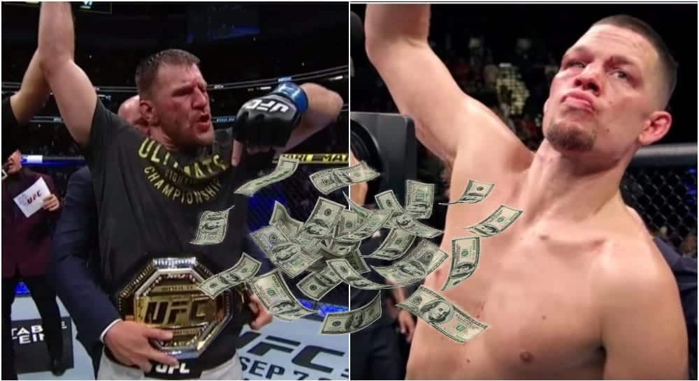 Stipe Miocic Nate Diaz skärmdump viaplay