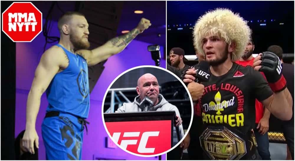 Conor McGregor Khabib Nurmagomedov Foto MMAnytt – UFC Screenshot