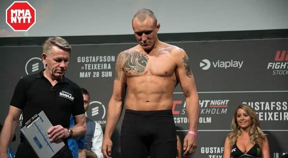 UFC Danmark invägning