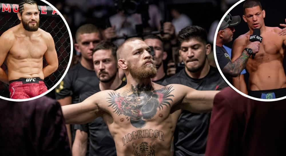 Conor McGregor Jorge Masvidal Nate Diaz Foto USA TODAY Sports