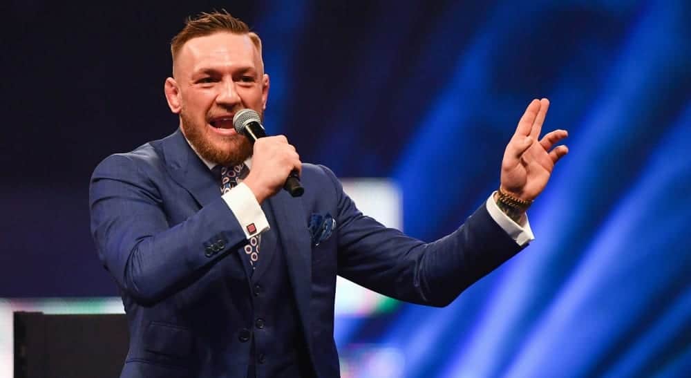 Conor McGregor May-Mac presskonferens Foto UFC TODAY Sports