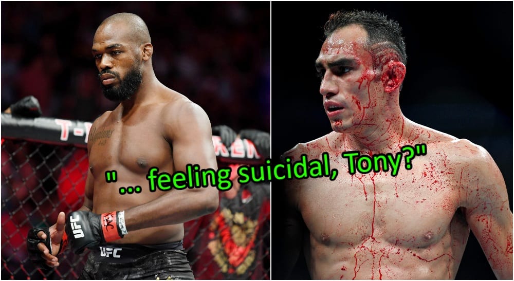 Jon Jones tony ferguson ursakt