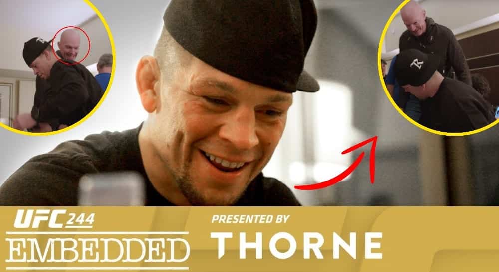 Nate Diaz Jeff Novitzky UFC 244 Embedded