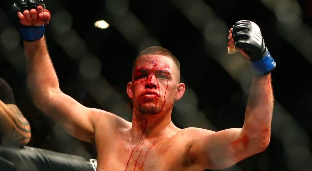 Nate Diaz tuffaste match