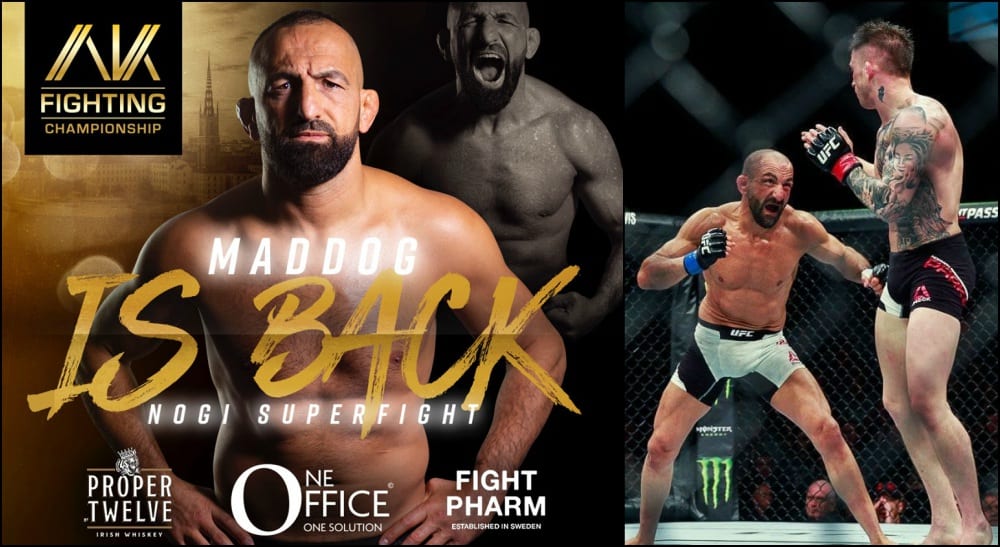 Reza Madadi Mad Dog Foto AK Fighting Championship – Mazdak Cavian-MMAnytt