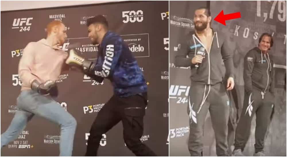 jorge masvidal fans sparras 22