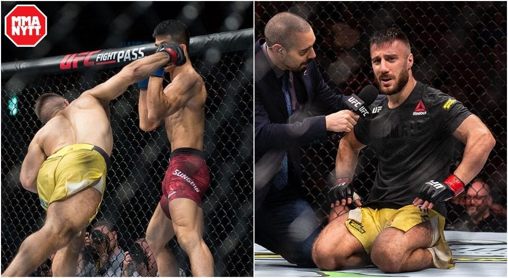 Daniel Teymur UFC Stockholm Foto Stefan Romare-MMAnytt