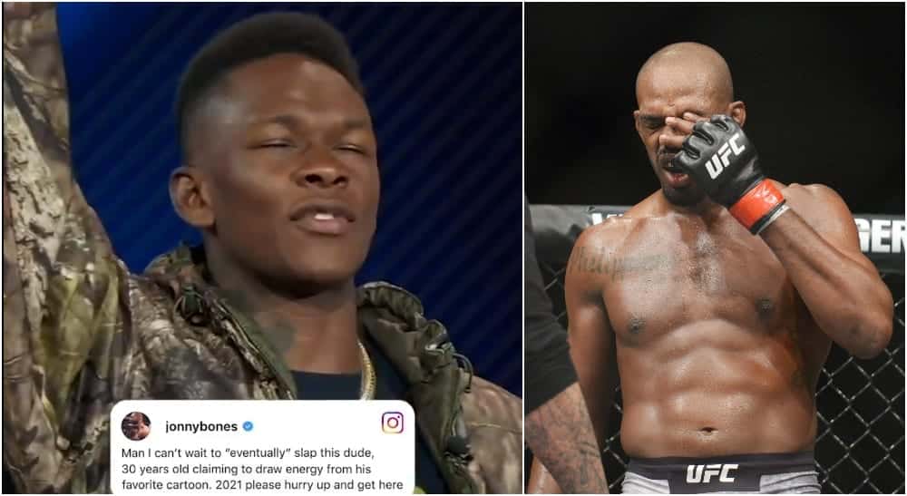 Israel Adesanya Jon Jones Gary A Vasquez USA Today Sports