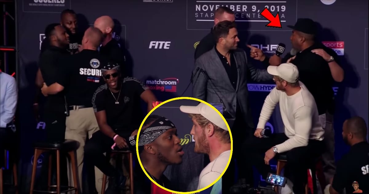 KSI vs Logan Paul 2 Presskonferens Screenshots