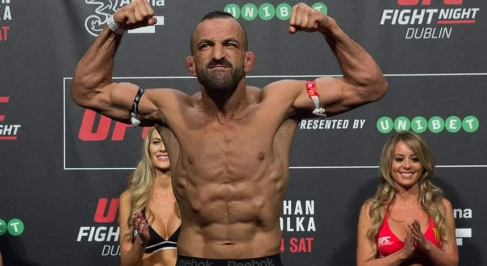 Reza Madadi UFC Dublin 2015 Foto MMAnytt